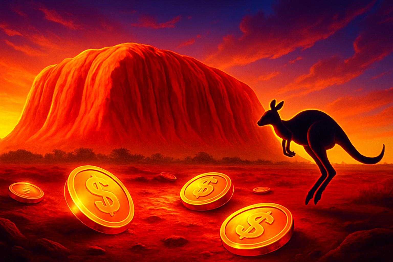 Big Red Gold key art